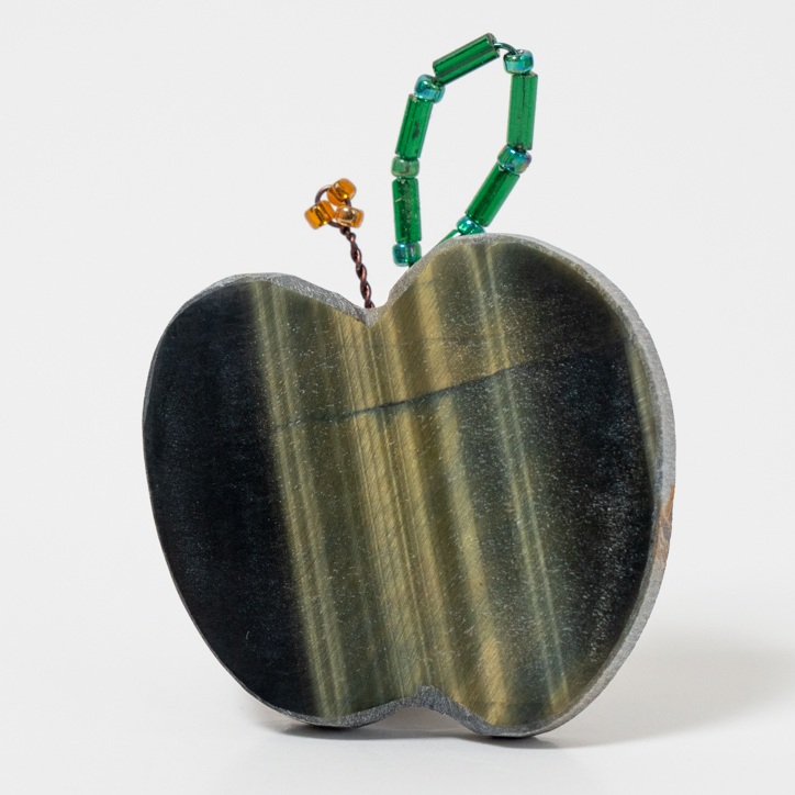 Blue Tiger's Eye Apple